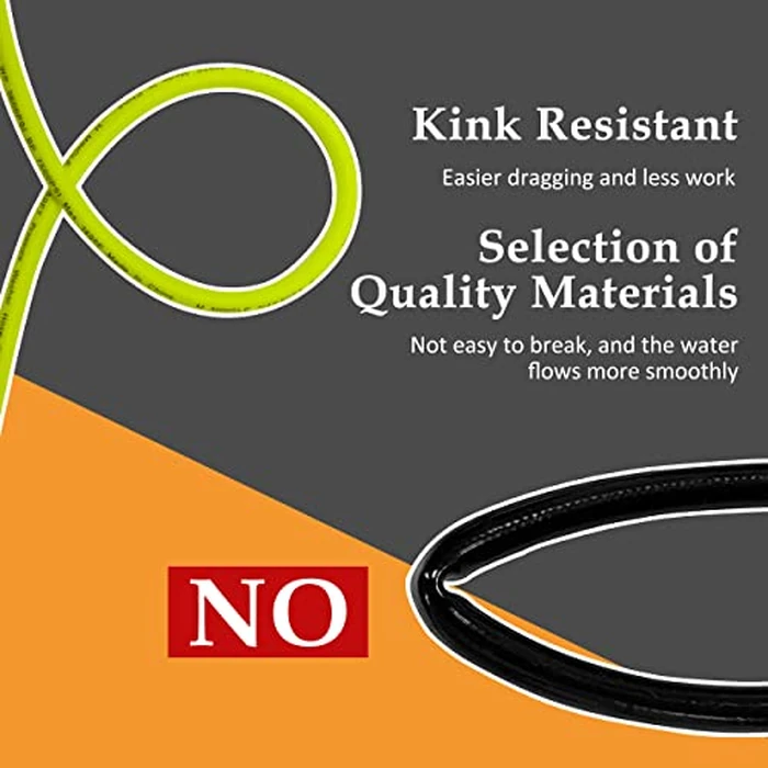 M MINGLE Pressure Washer Hose 50 FT x 1/4" - Replacement Power Wash Hose with Quick Connect Kits - High Pressure Hose with M22 14mm Fittings - 3600PSI by M MINGLE - Image 4