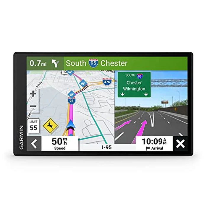 Garmin DriveSmart 66, 6-inch Car GPS Navigator with Bright, Crisp High-Resolution Maps and Garmin Voice Assist (Renewed) by Garmin - Refurbished condition - CA$224.99