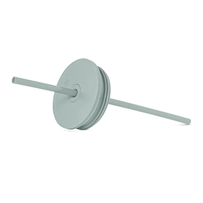 Simple Modern Tumbler Lid with Straw | Reusable Replacement ONLY Fits Simple Modern, S|M | Stainless Steel Classic, Journey, Scout Travel Coffee Mug Water Bottle | Classic Collection | Sea Glass Sage by Simple Modern - Image 1