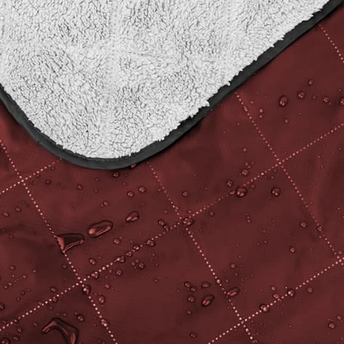 DUKUSEEK Outdoors Waterproof Throw Blanket with Hood, 79”x 59” Sherpa Fleece Stadium Windproof Blankets for Boat, Traveling, Camping, Football, Dogs, Outdoor Sporting Events-Machine Washable by DUKUSEEK - Image 5