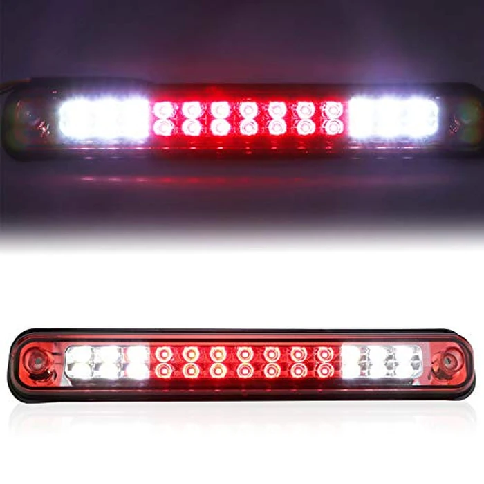 Tresound LED Third 3rd Brake light for 1988-2000 Chevy GMC C/K 1500 2500 3500 Rear Cargo Lamp High Mount Stop light (Red) by Tresound - Image 2
