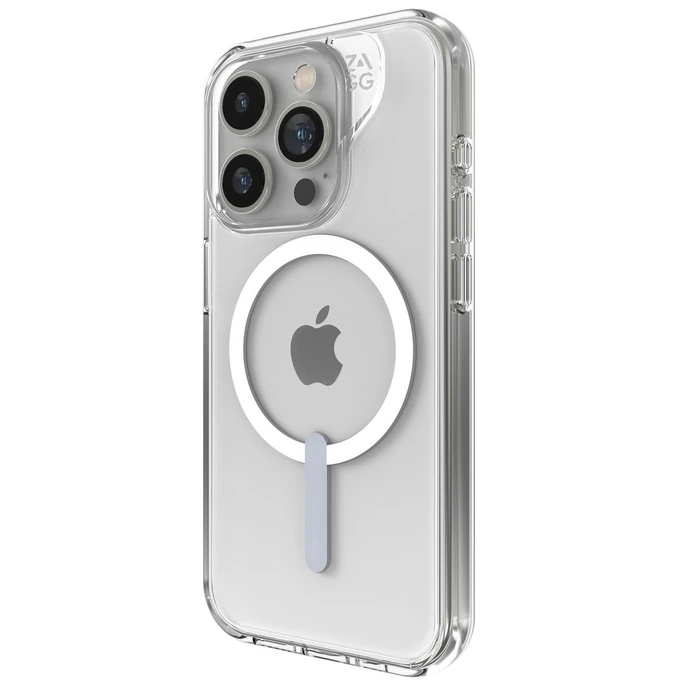 Zagg Crystal Palace Protect Case for MagSafe for iPhone 15 Pro Max - Clear by Zagg - Refurbished - Good condition