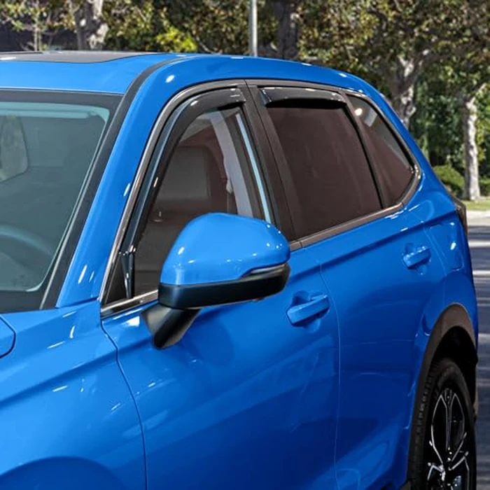 Goodyear Shatterproof in-Channel Window Deflectors for Honda CR-V (CRV) 2023-2026, Rain Guards, Window Visors for Cars, Vent Deflector, Car Accessories, 4 pcs. - GY007905 by Goodyear - Image 5