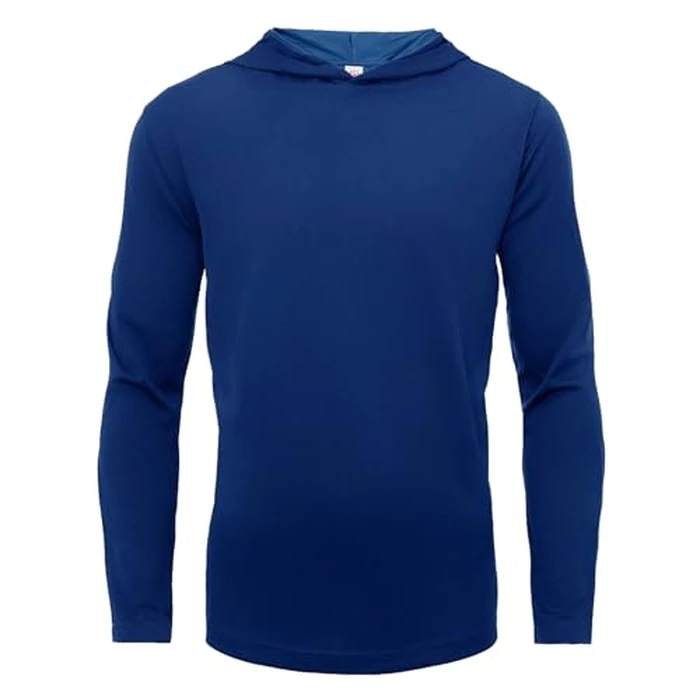 LeeHanTon Men UPF 50+ Sun Protection Breathable T Shirt Long Sleeve Workout T-Shirts with Hood Quick Dry Athletic Shirt Gym Active T Shirt Moisture Wicking Tee Tops M by LeeHanTon - Image 2