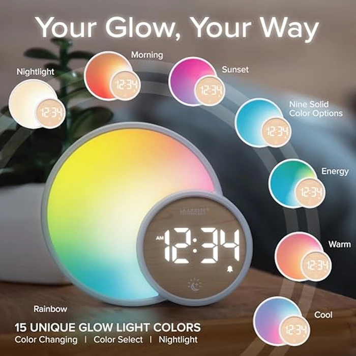 La Crosse Technology 617-1412 L'Eclipse Light Assist Digital Bedside Alarm Clock by La Crosse Technology - Image 2