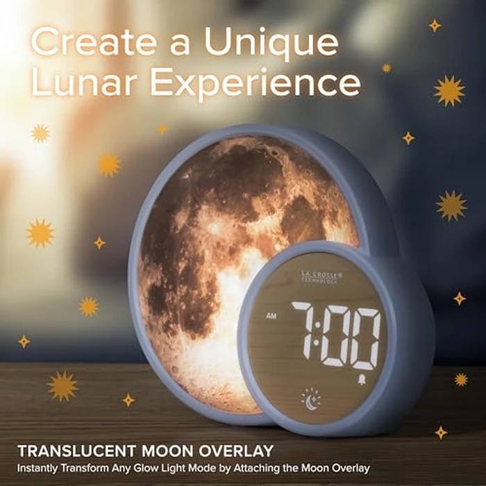 La Crosse Technology 617-1412 L'Eclipse Light Assist Digital Bedside Alarm Clock by La Crosse Technology - Image 3