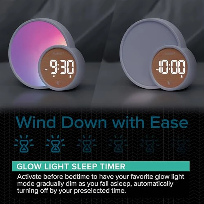 La Crosse Technology 617-1412 L'Eclipse Light Assist Digital Bedside Alarm Clock by La Crosse Technology - Image 4