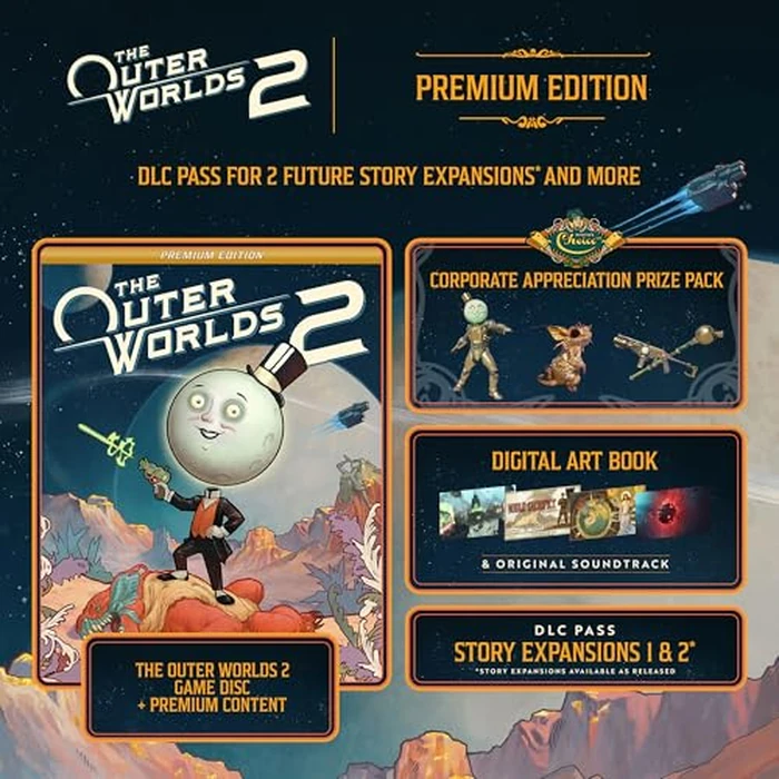 The Outer Worlds 2 - Premium Edition - PlayStation(R) 5 [Disc + Code in Box] by Xbox - Used - Very Good condition - US$57.04