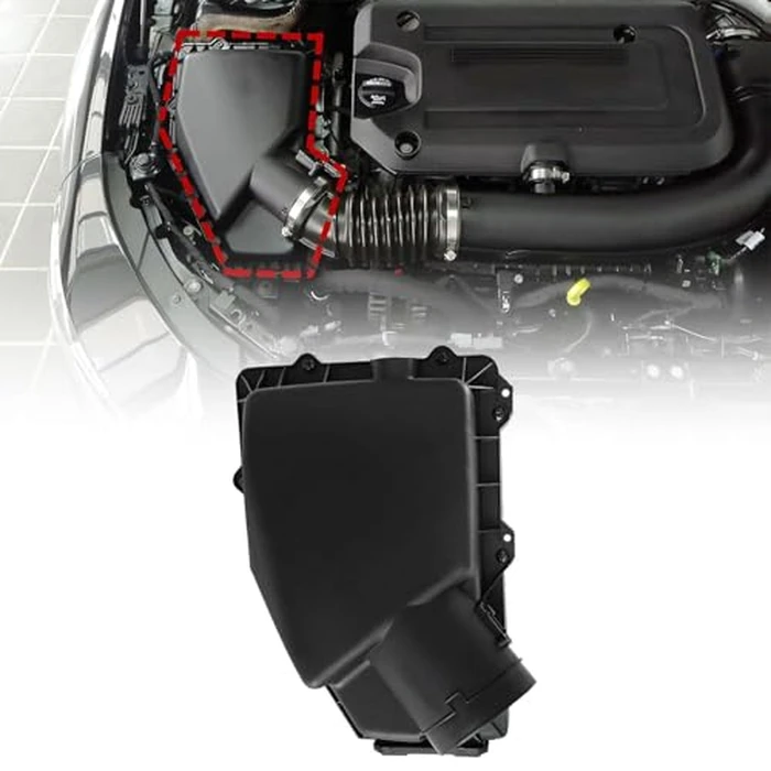 FZJDSD Air Cleaner Intake Filter Box Black Compatible with Chevrolet Malibu LT LS RS L Sedan 2016-2021 84003580 84588870 Air Intake Housing Box w/o Filter Air Intake Cleaner Box Housing by FZJDSD - Image 2