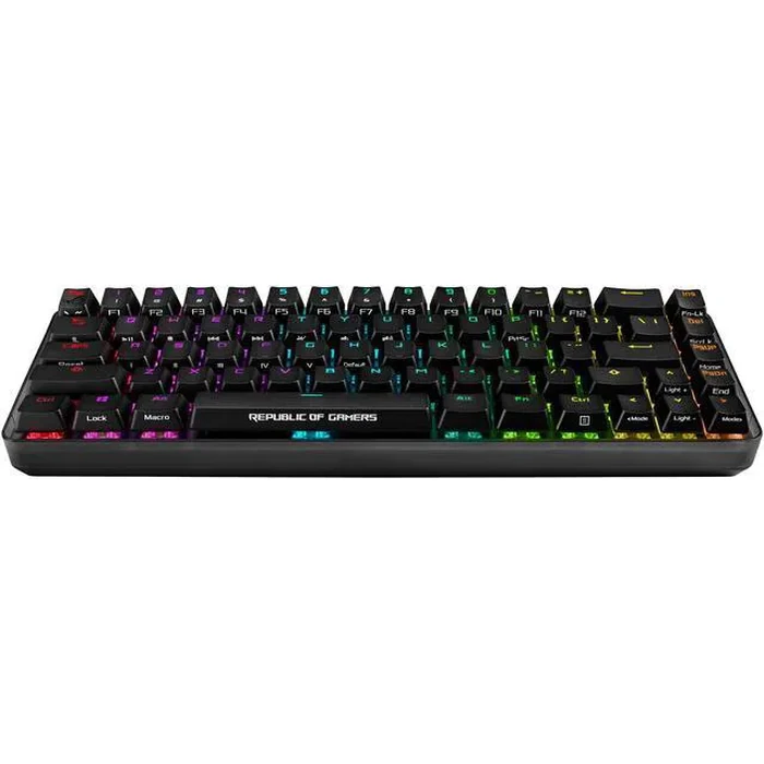 ASUS ROG Falchion NX 65% Wireless RGB Gaming Mechanical Keyboard | ROG NX Blue Clicky Switches, PBT Doubleshot Keycaps, Wired / 2.4G Hz, Touch Panel, by ASUS - Image 7
