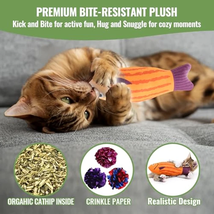 Fashion's Talk Cat Toys Variety Pack for Kitty 20 Pieces by Fashion's Talk - Image 3