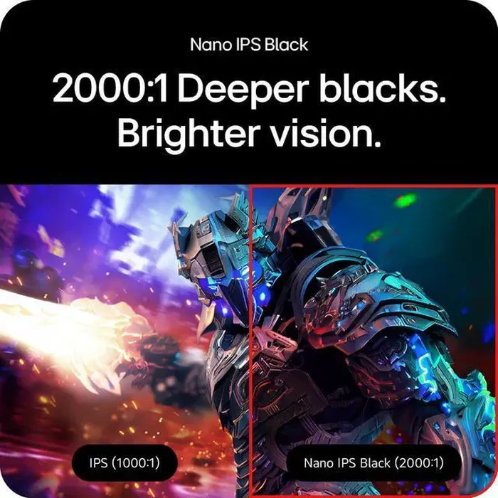 LG UltraGear G8 27" DUAL MODE UHD 4K 240Hz Full HD 480Hz Nano IPS with Nvidia G-Sync Compatible 1ms HDR600 Gaming Computer Monitor with Height by LG Electronics - Image 3