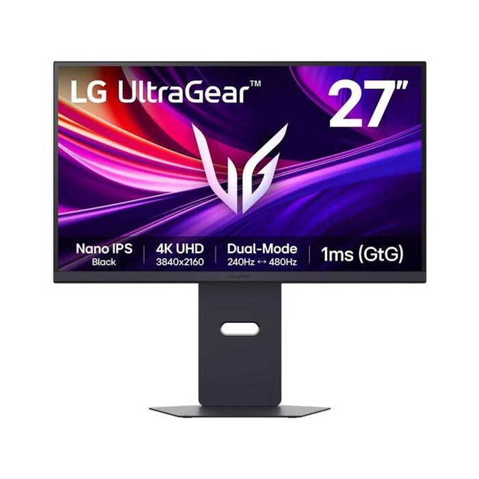 LG UltraGear G8 27" DUAL MODE UHD 4K 240Hz Full HD 480Hz Nano IPS with Nvidia G-Sync Compatible 1ms HDR600 Gaming Computer Monitor with Height by LG Electronics - Open Boxproduct Type condition