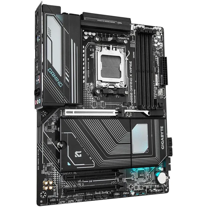 GIGABYTE B850 GAMING X WIFI6E AMD AM5 LGA 1718 Motherboard, ATX, DDR5, 3x M.2, PCIe 5.0, USB-C, WIFI6E, 2.5GbE LAN, EZ-Latch, 5-Year Warranty by GIGABYTE - Image 4