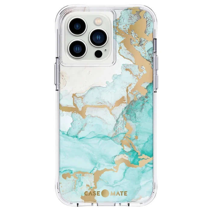 Case-Mate Tough Prints Series Phone Case for iPhone 13 Pro - Ocean Marble by Case-Mate - Image 1