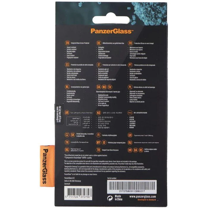 PanzerGlass Edge-to-Edge Screen Protector for Samsung Galaxy S21 FE - Clear/Black by PanzerGlass - Image 3