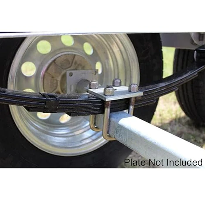 A.A Square U Bolt with Hardware for Boat Trailer, Galvanized Steel, 1/2" Diameter x 3-1/16" x 4-5/16" for 3x3 Beam (4 Pack) by A.A - Image 5