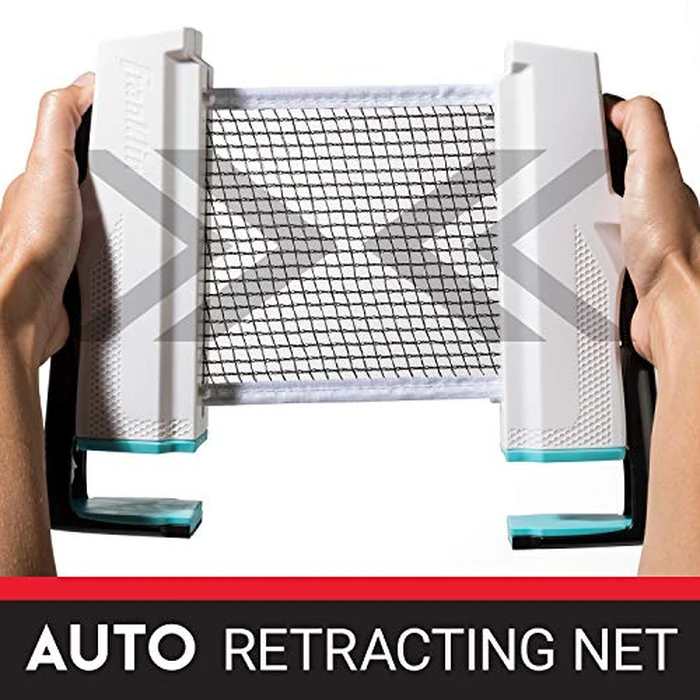 Franklin Sports Portable Ping Pong Net Set - Adjustable Size Table Tennis Net with Paddles + Balls - Easy Attach Ping Pong Net - Anywhere Table Tennis by Franklin Sports - Image 5