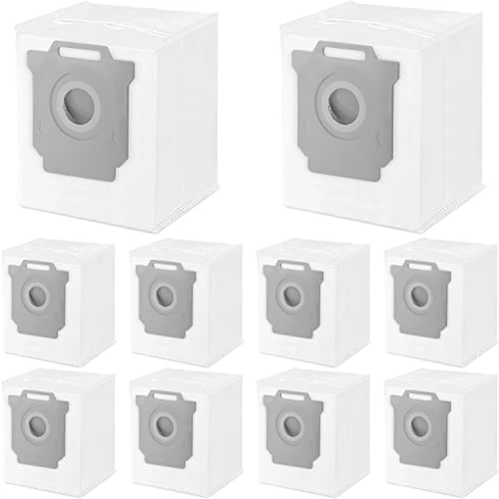 KGC 10 Pack Vacuum Bags Compatible with iRobot Roomba Vacuum Bags i & s & j Series, Replacement for iRobot Roomba i1+ i3+(3550) i4+ i6+ j6+ i7+ i7Plus j7+(7550) i8+ s9+ Vacuum Bags by KGC - Used - Like New condition
