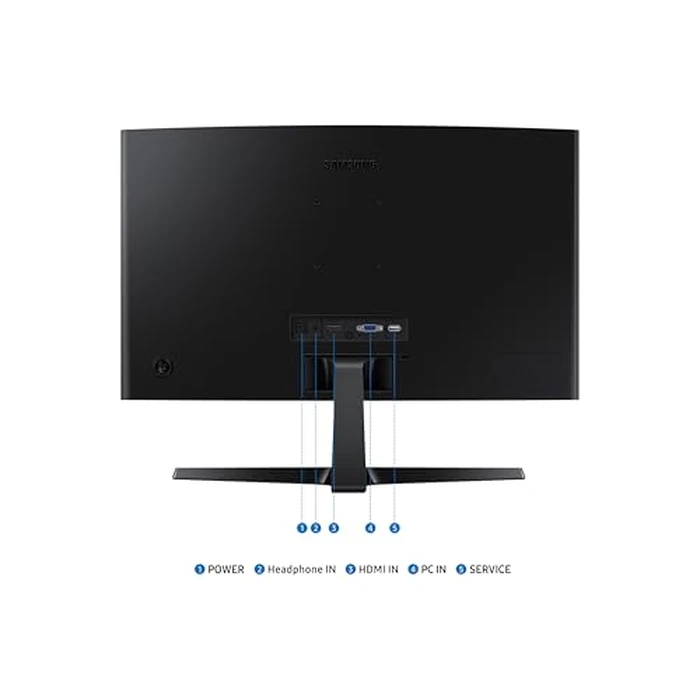 Samsung 27-inch FHD Black Curved Screen Monitor with 100 Hz Refresh Rate, Game Mode, Eye Saver Mode - (LS27D368GANXZA) [Canada Version] by Samsung - Image 4