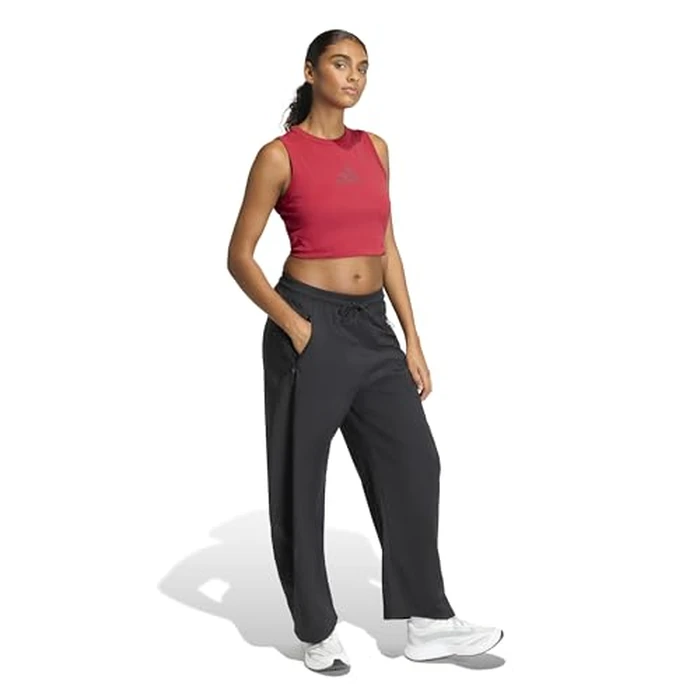 adidas Women's Z.n.e. Woven Pants, Black, Medium by adidas - Image 2