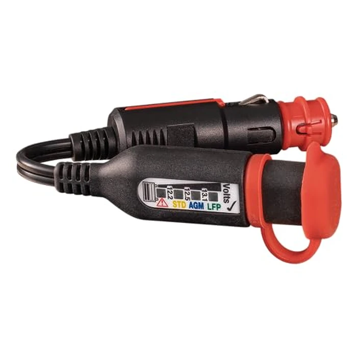 Optimate Monitor O-126v2, Battery Status/Charge System Monitor for 12V Lead-Acid & 12.8V LFP Lithium, with Adaptable Plug by Tecmate - Image 2