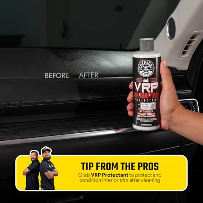 Chemical Guys Total Interior Cleaner & Protectant - Chemical Guys Interior Cleaner, Cleans & Protects Leather, Vinyl, Plastic, Rubber, Glass with a Streak-Free Finish - Cars, Trucks, SUVs, RVs, 32 oz by Chemical Guys - Image 8