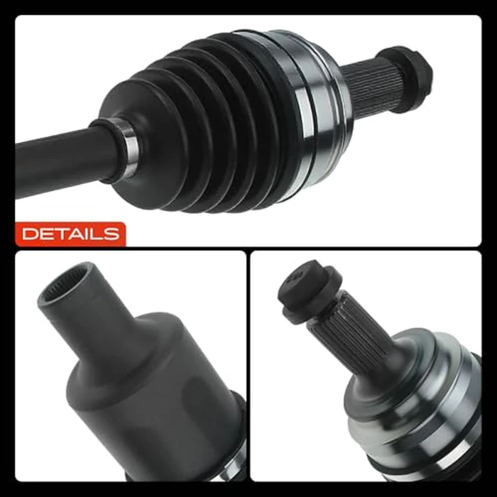 A-Premium CV Axle Shaft Assembly Compatible with Mercedes-Benz CL550 2014, E63 AMG 2014-2015, S550 2013, CLS63 AMG S, 4.7L 5.5L, Front Left Driver Side, Replace# 2213306300, 2183301300 by A-premium - Image 9