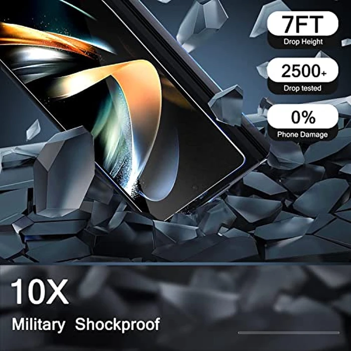 2 Tempered Glass Front Small Screen Protector for Samsung Galaxy Z Fold 7 + 2 Inner Soft Foldable TPU Film shields+ 2 Camera Lens Protector [Scratch Resistant] [Bubble Free] [Case Friendly] [HD] by CYCFAIML - Image 5