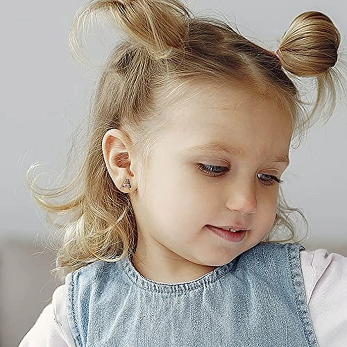 Memorjew Initial Earrings for Women - 925 Sterling Silver Post 14K Gold Plated Letter S Initial stud Earring Cubic Zirconia Earrings for Women Jewelry Gifts by Memorjew - Image 7