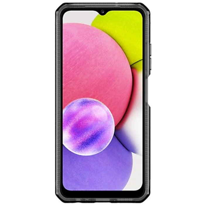 ITSKINS Spectrum Clear Series Phone Case for Samsung Galaxy A03s - Smoke by ITSKINS - Image 2