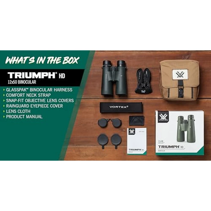 Vortex Triumph HD 12x50 Binoculars by Vortex - Image 5