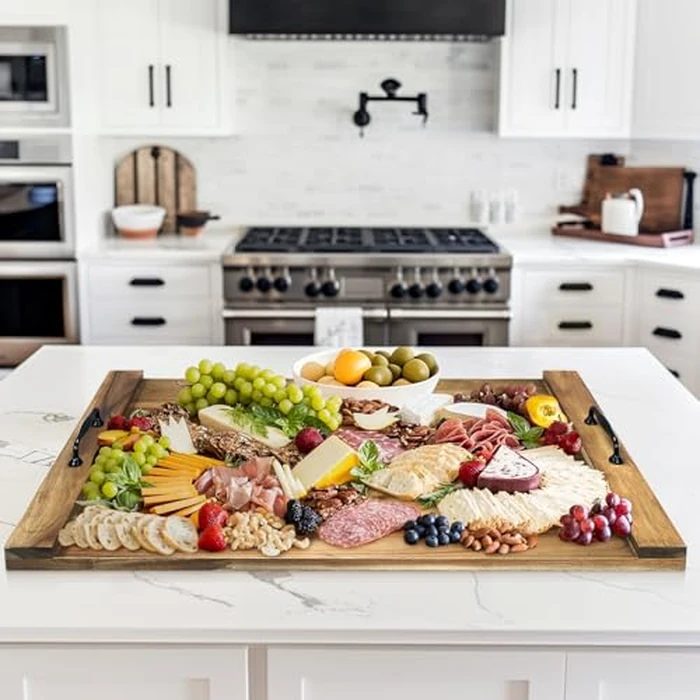 GASHELL Noodle Board Stove Cover with Handles for Electric, Gas Stove Top (Acacia Wood) by Gashell - Image 6