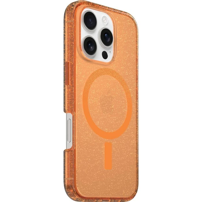 OtterBox Symmetry Series Clear Phone Case with MagSafe for iPhone 16 Pro Max - Encore (Orange) - Brand New by OtterBox - Image 3