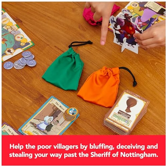 Spin Master Games, Disney Robin Hood Sheriff of Nottingham, Family Board Games, Disney Board Games for Family Night, 3-5 Players, for Ages 10 & Up by Spin Master Games - Image 3