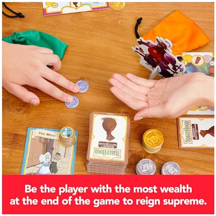 Spin Master Games, Disney Robin Hood Sheriff of Nottingham, Family Board Games, Disney Board Games for Family Night, 3-5 Players, for Ages 10 & Up by Spin Master Games - Image 5