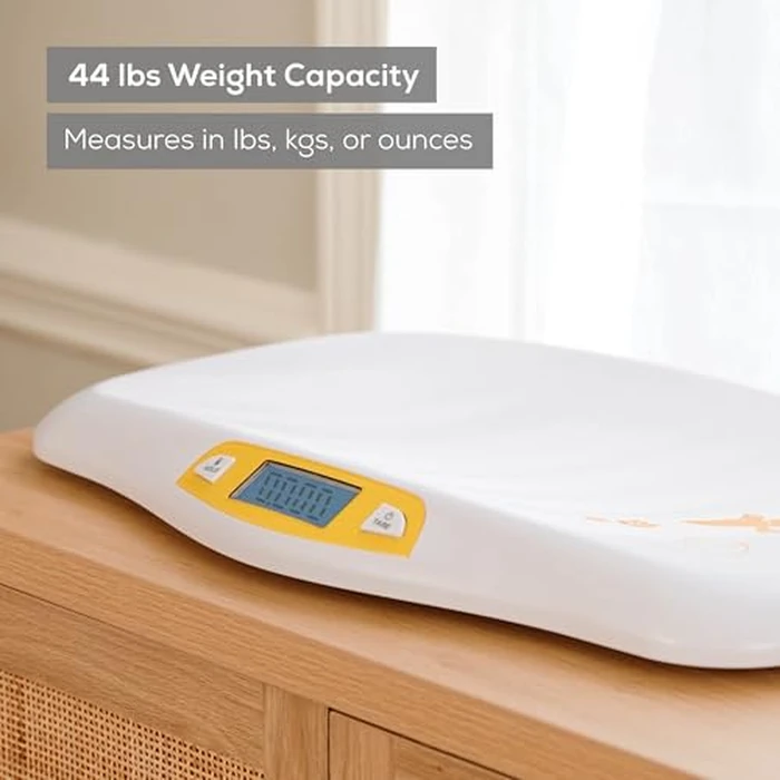 Beurer BY80 Digital Baby Scale, Infant Scale for Weighing in Pounds, Ounces, or Kilograms up to 44 lbs, Newborn Baby Scale with Hold Function, Pet Scale for Cats and Dogs by Beurer - Image 4