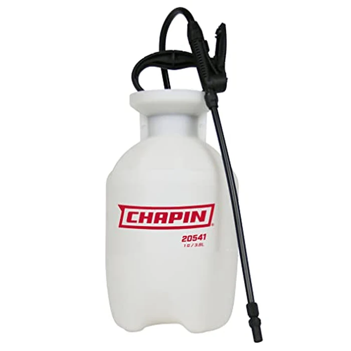 Chapin 20541 Pump Sprayer, 1‑Gallon, Foaming, Lawn & Garden, Translucent Poly Tank, Adjustable Nozzles, Anti‑Clog Filter, 12" Wand & 34" Reinforced Hose for Weed, Pest & Fertilizer Applications by Chapin International - Image 1