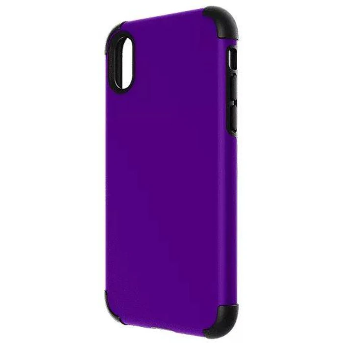 Verizon Rubberized Slim Phone Case for iPhone XR - Purple by Verizon - Image 3
