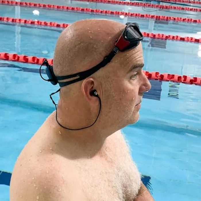 100% Waterproof SYRYN Swimbuds Flip Bundle for Swimming with Music | Enjoy Up to 2,000 Songs or 138 Hours of Audio | Drag and Drop MP3, AAC, M4a, FLAC Using PC or Mac | No Apple Music, No Spotify by Swimbuds - Image 3
