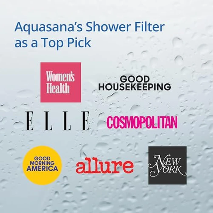 Aquasana Shower Filter for Hair & Skin | Reduces 90% of Chlorine | Handheld Wand Shower Head with 3 Settings | Dermatologist-Recommended | WaterSense Certified | AQ-4105-E by Aquasana - Image 3