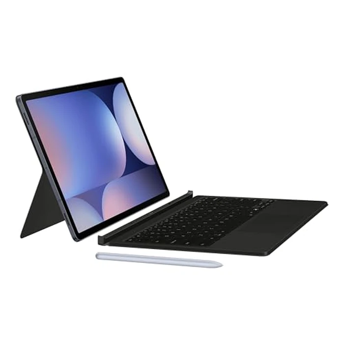 SAMSUNG Galaxy Tab S10+ Book Cover Keyboard AI Key, Detachable Platform, PC-Like Experience, Adjustable Viewing Angles, Wireless Keyboard Sharing, US Version, Black by Samsung - Used - Acceptable condition - US$89.02