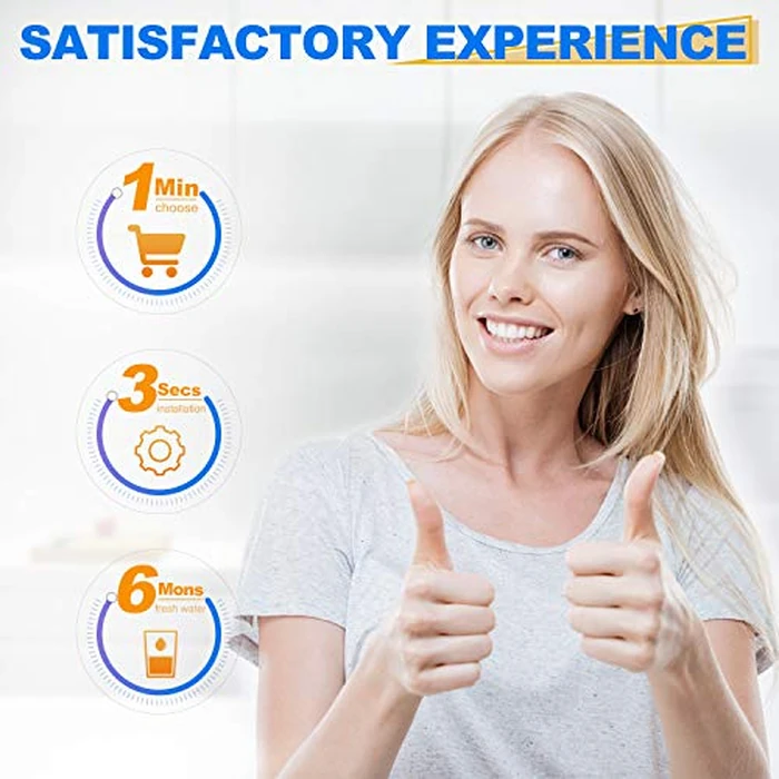 GOLDEN ICEPURE 4396508 Refrigerator Water Filter Replacement for EveryDrop Filter 5, EDR5RXD1, 4392857, 4396510, Clch100, 46-9010, NLC240V, 8212491, WF285 3PACK by GOLDEN ICEPURE - Image 9