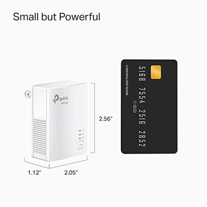 TP-Link Powerline Ethernet Adapter Starter Kit (TL-PA7017 KIT) - AV1000 Gigabit Port, Plug&Play, Ethernet Over Power, Nano Size, Ideal for Smart TV, Online Gaming, Wired Connection Only by TP-Link - Image 4