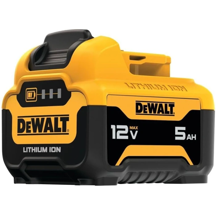 Dewalt DCB126-R 12V MAX* 5Ah Battery - Yellow/Black by Dewalt - Image 1