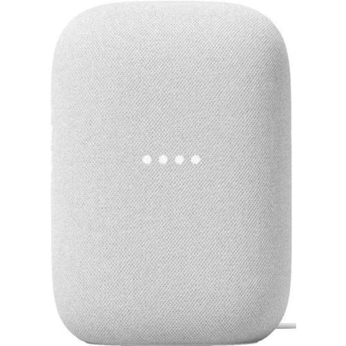 Google Nest Audio Smart Speaker - Chalk by Google - Image 1