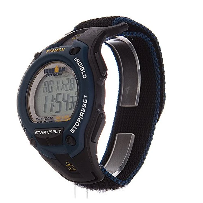 Timex Ironman Classic 30 Oversized Hook & Loop Black Fabric Strap Watch (Model: T5K4139J) by Timex - Image 2