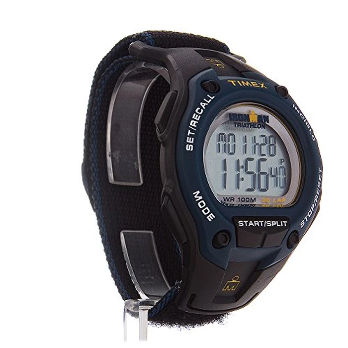 Timex Ironman Classic 30 Oversized Hook & Loop Black Fabric Strap Watch (Model: T5K4139J) by Timex - Image 4