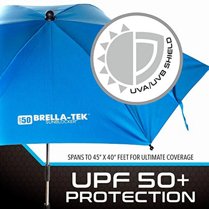 Franklin Sports All Position Umbrella with Universal Clamp SidelineBrella-TekSun Protection UPF 50+ by Franklin Sports - Image 3