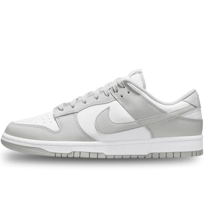 Nike Women's W Dunk Low Basketball Shoes, White Grey Fog, 40.5 EU by Nike - Image 3